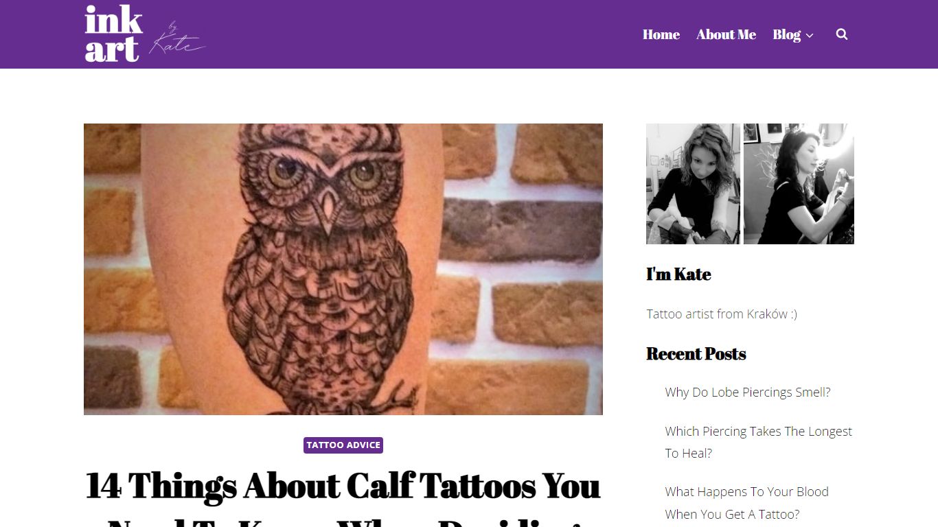 14 Things About Calf Tattoos You Need To Know When Deciding